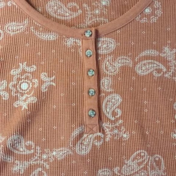 Terra & Sky Orange Long Sleeve Tee - Picture 5 of 9